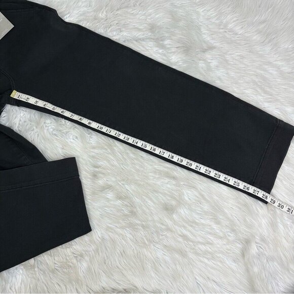Everlane Women’s NWT Black The Wide-Leg Crop Minimalist‎ Pant Jean 0/W25/L28.5 - Picture 11 of 12